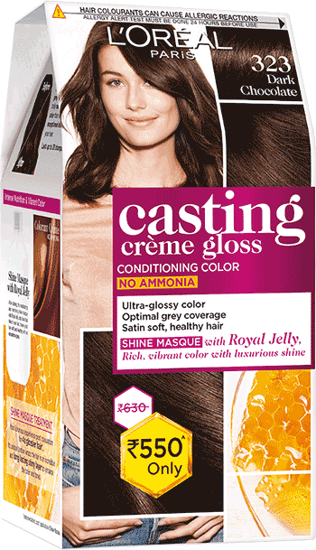 L'OREAL Casting Crème Gloss Regular Dark Chocolate (87.5g + 72ml)