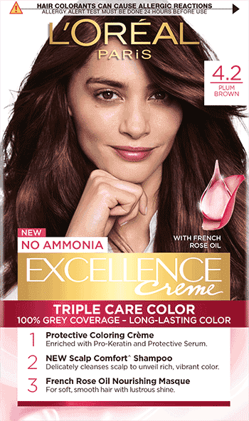 L'OREAL Excellence Crème Regular (4.2 Plum Brown)
