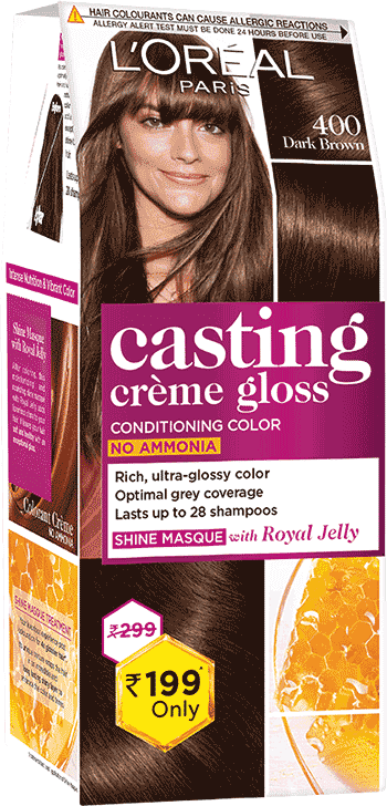 L'OREAL Casting Crème Gloss Small Dark Brown (21g + 24ml)