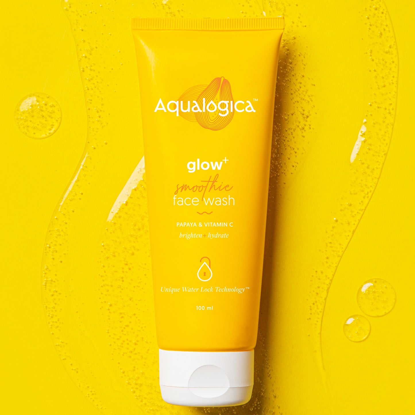 Aqualogica Glow+ Smoothie Face Wash 100ml