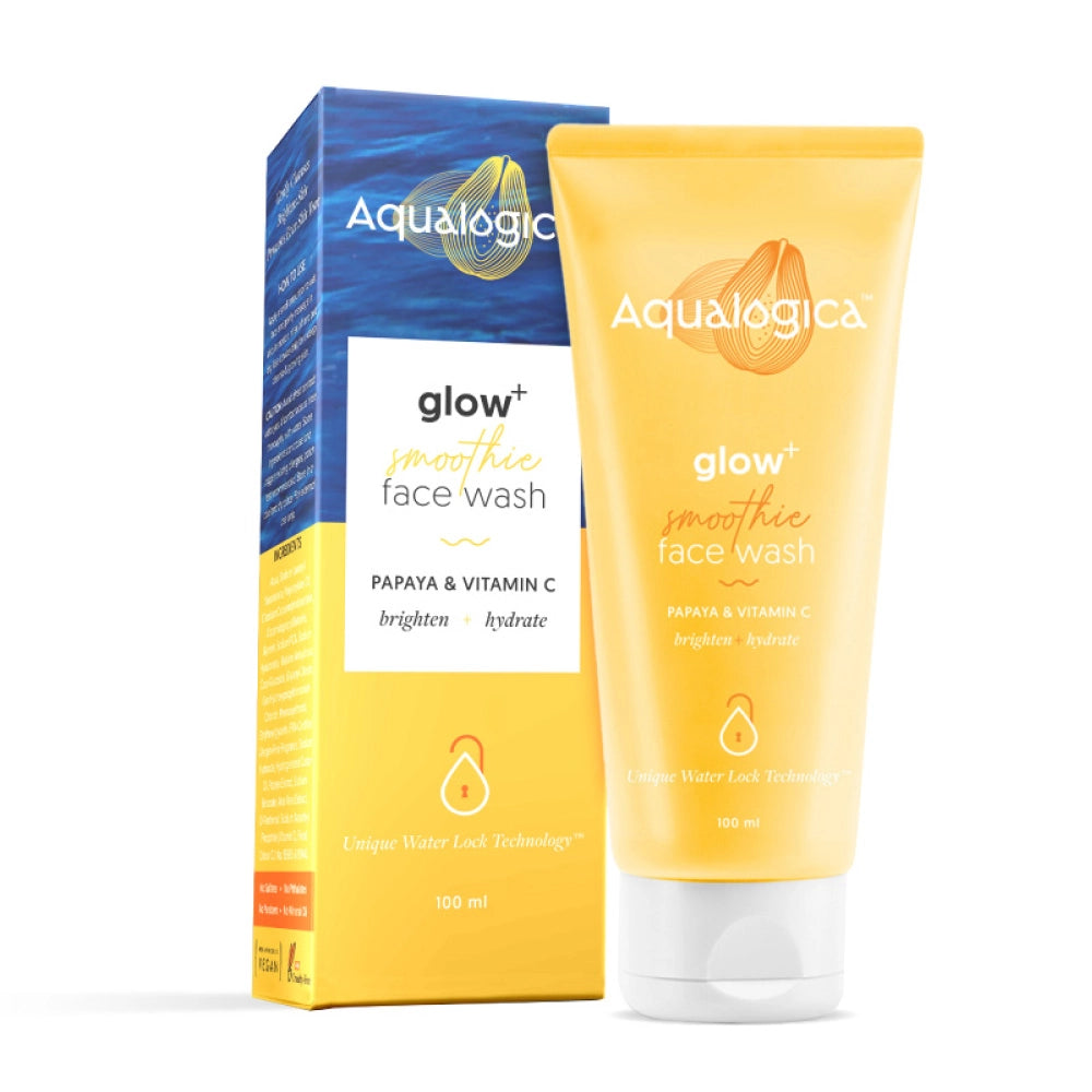 Aqualogica Glow+ Smoothie Face Wash 100ml