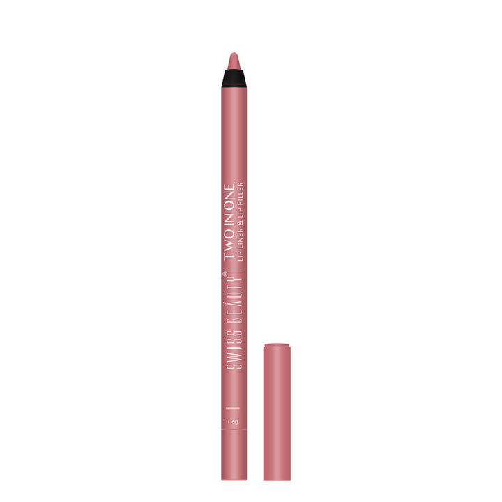 Swiss Beauty Two in One lip liner & Lip Filler Shade - 1